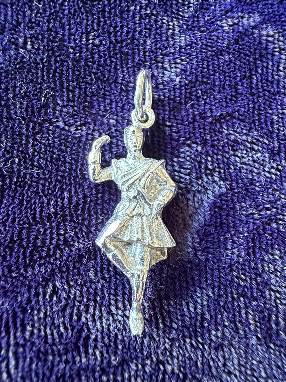 Vintage 925 sterling silver Celtic Scottish Highland dancer
